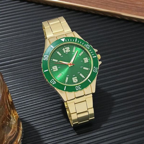 Relógios de pulso relógio masculino moda casual quartzo banda de aço pulso minimalista luxo para homens reloj hombre