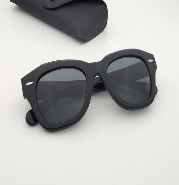Мужские и женские модные солнцезащитные очки, большие квадратные черепаховые оправы, UV400, стеклянные линзы, высококачественные очки с коробкой для аксессуаров, подходящие для пляжа9719082