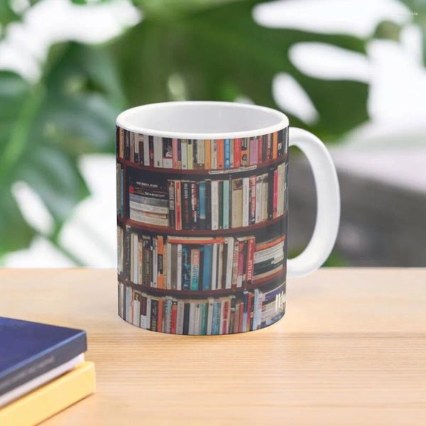 Canecas Enorme biblioteca estante Po caneca de café copos térmicos para transportar thermo para conjuntos personalizados