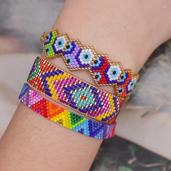 Strand ZHONGVI Boho Freundschaftsarmband Farben Bunte Armbänder Set Mexikanisches Geflochtenes Handgewebtes Für Damen Freund Schmuck Partygeschenke