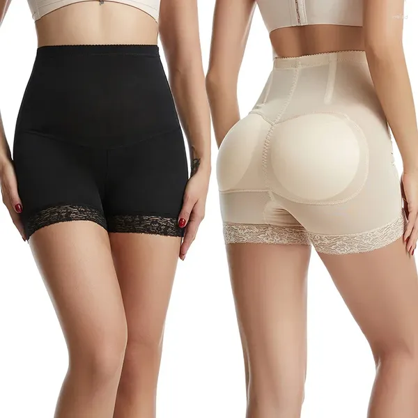 Modeladores femininos cintura alta respirável acolchoado calcinha bulifter shapewear bottoms para um bumbum confiante e bem torneado