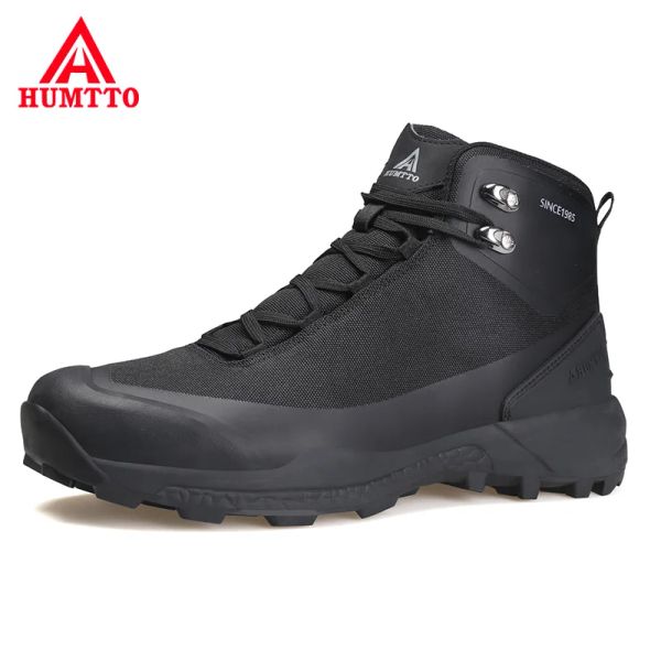 Stiefel Humtto Wanderschuhe wasserdichte Trekkingstiefel Herren Mountain -Turnschuhe für Männer Camping Klettern Sportsicherheit Mann Taktische Schuhe