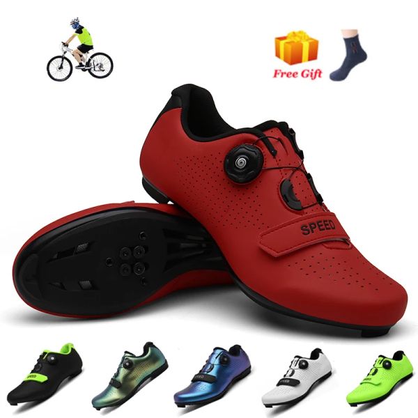 Stivali 2022 Scarpe per biciclette stradali uomini Sneaker in bicicletta mtb MTB Selflittini Scarpe per mountain bike SPD DONNE SPEACHE SPECHI