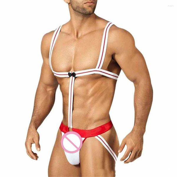 Bras conjuntos gay homens sexy traje acessórios laço colarinho e punho conjunto masculino dançarino stripper cosplay mordomo garçom lingerie clubwear
