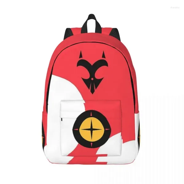 Sacos de armazenamento Helluva Blitzo Duffle mochila para menino menina crianças estudante escola bookbag daypack pré-escolar saco primário ao ar livre