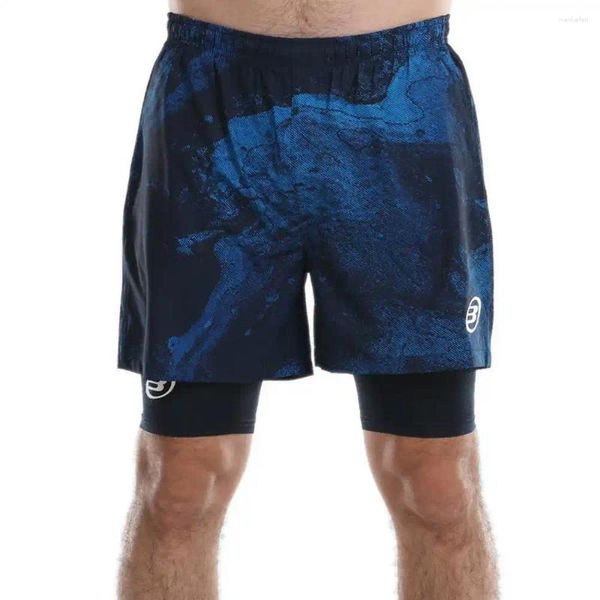 Camisas masculinas 2024 boutique padel esporte shorts masculino respirável tênis moda fãs calças ao ar livre correndo sportwear