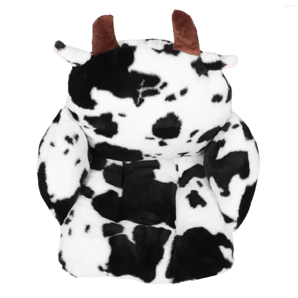 Cuscino 1 pezzo Cartoon Cow Creative Divano completamente circondato da sedia