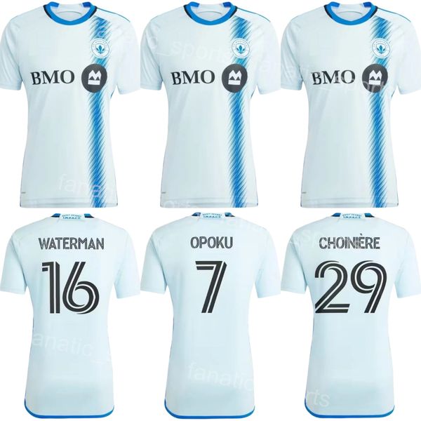 Montreal Impact 2024 25 Uomini 6 PIETTE maglie da calcio 44 EDWARDS CHOINIERE OPOKU WATERMAN IBRAHIM TOYE QUIOTO LAPPALAINEN COCCARO SIROIS CORBO Maglia da calcio Kit