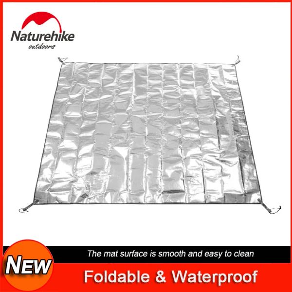 Matte Naturehike Bodenmatte Camping Aluminiumfolie Schlafmatte Isolierende thermische wasserdichte Matte faltbare ultraleichte Bodenmatte Pad