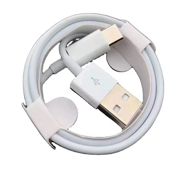 1M 1.5M 2M USB-C para USB-A Cabo de carregador rápido USB A para tipo C Cabo de carregamento rápido Fios de carregador de telefone rápido para celulares Samsung Andorid com caixa de varejo