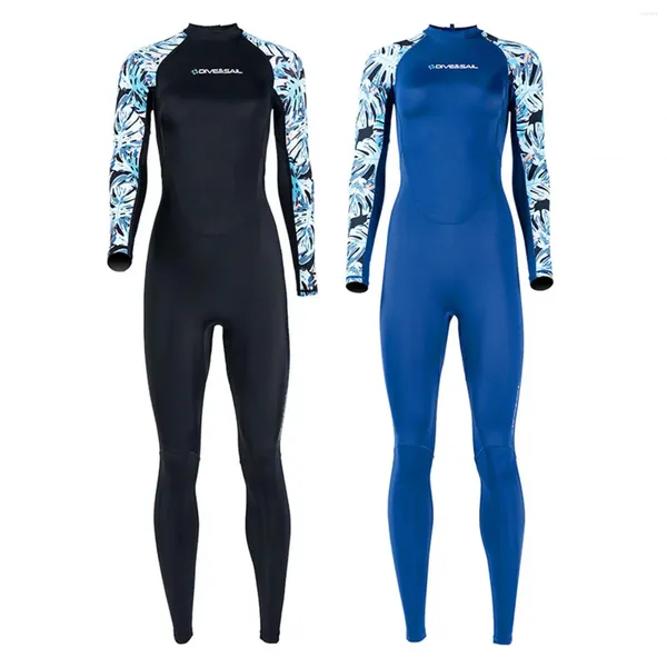 Mulheres Swimwear Mulheres Wetsuit Manga Longa Secagem Rápida Terno Molhado para Surf Esportes Aquáticos Mergulho