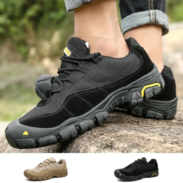 Schuhe Wanderschuhe Trekkingschuhe Männer Outdoor Nonslip Herren Wanderschuhe atmungsable Bergkletterschuhe Militärstiefel heiße Verkauf