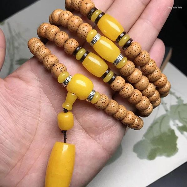 Strand Hainan Xingyue Bodhi 108 alte Samen Samen Buddha Perlen Halskette Armband