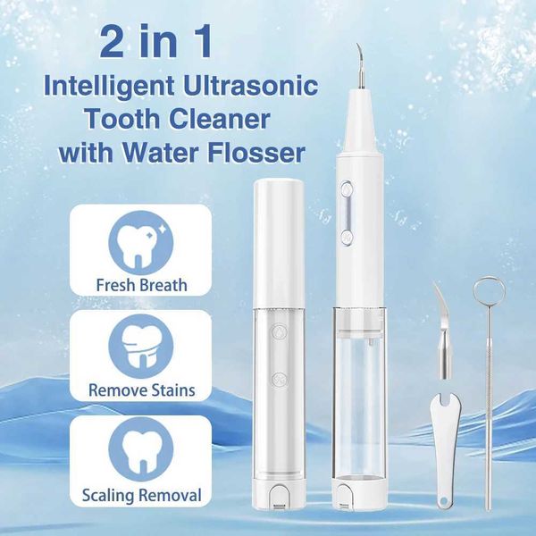 Irrigatori orali Strumento per la pulizia dei denti per la rimozione del calcare con scala sbiancante per lavello Pulitore ad ultrasuoni per la rimozione delle pietre J240318