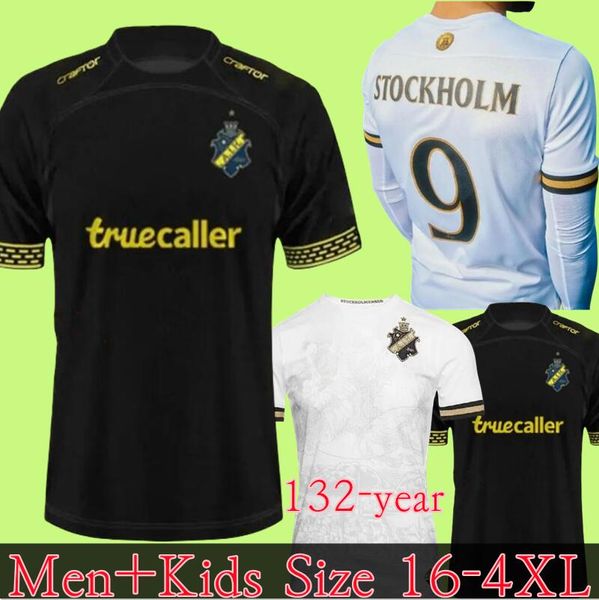 2024 AIK SOLNA 132 anni Maglie da calcio STORIA SCHECOLM KIT EDIZIONE LIMITATA FISCHER HUSSEIN OTIANO GUIDETTI THILL TIHI HALITI 24 25 CAPIRTS COLLEGGIO