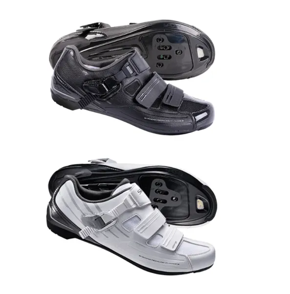 Stivali MTB Road Scarpe Shrp2 / RP3 SPDSL Dylalast Biciclette per uomini e donne Roads in bianco e nero Scarpe ciclistiche universali