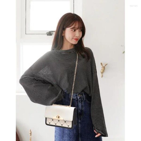 Сумки на плечо, одна сумка, женская трендовая волна, корейская версия, Ins Wild Chain Messenger, модная простая мода