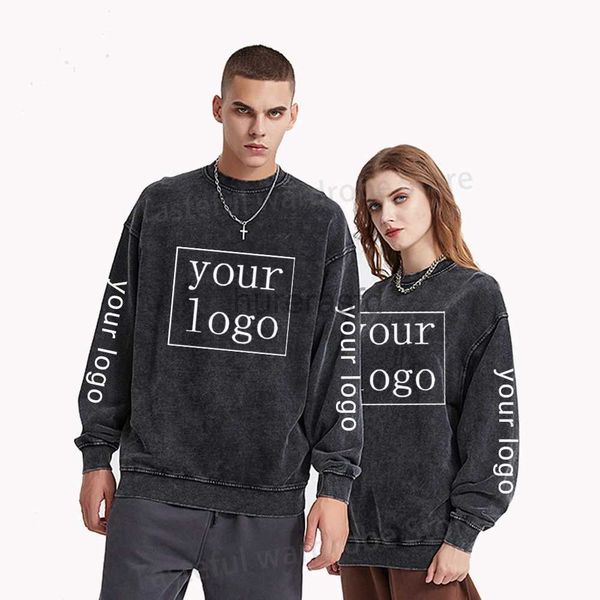 Erkek Hoodies Sweatshirts Kendi Tasarım Baskı Hoodies Retro DIY Sizin Gibi Fotoğraf veya Sweatshirt Moda Özel UNISEX 24318