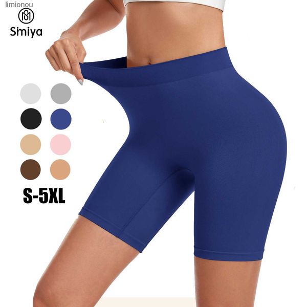 Kadın Şortları Simiya Slip Shorts Women için Elbise Pantolon Altında Güvenlik Pantolon Konforlu Kesintisiz Panties Pürüzsüz Boksör Yoga Bisiklet Bisiklet Kısacası