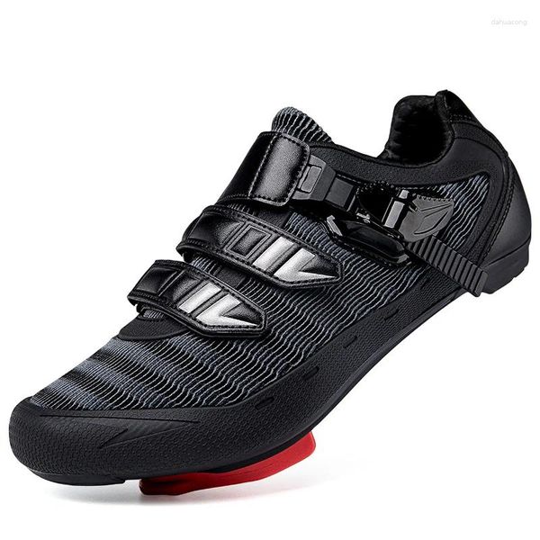 Sapatos de ciclismo ao ar livre homens olhar SPD-SL grampo bloqueio bicicleta estrada ginásio spin fitness tênis treinamento corrida