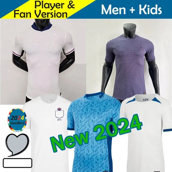 23 24 25 İngiltere Futbol Forması Bellingham Rashford Kane 2024 Euro Cup milli takım erkek futbol gömlekleri çocuk kitleri 150 yıl taş foden grealish