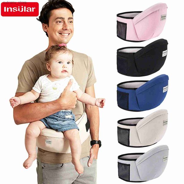 Transportadoras Slings Mochilas Engrossadas Baby Hip Assento Transportador Recém-nascido Cintura Sling Baby Sling Hold Cintura Cinto Titular Hipseat Mochila Home Acessórios de Viagem L240318