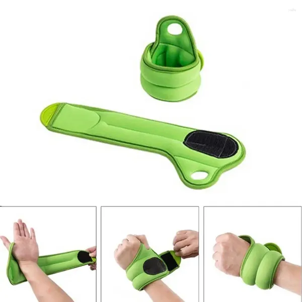 Supporto per il polso Pesi regolabili Set impermeabile e traspirante con passante per il pollice per allenamento di forza Design ergonomico Fitness