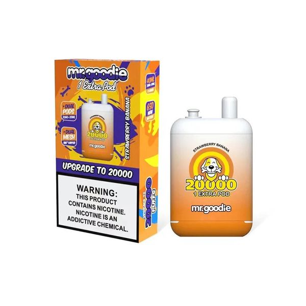 2024 Disposizione all'ingrosso E Cig Mr.Goodie 20000 sbuffi 20k e Vaporizer Liquid 2% 5% 5% Nicotina Bar pod kit vapore sigaretta elettronica