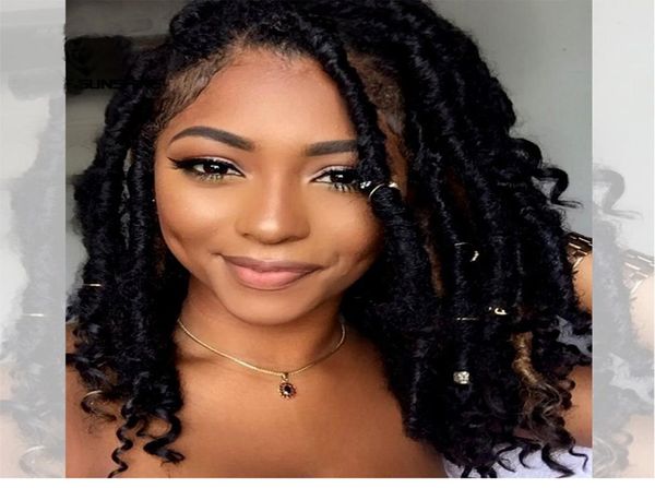 Dilys Hair Ombre Faux Locs Häkelzöpfe Weiche natürliche synthetische Haarverlängerungen 24 Stränge 100er-Pack Verschiedene Farben 20 Zoll7261417