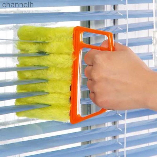 Outras ferramentas de limpeza doméstica Acessórios 1 pc Escova Microfibra Venetian Blind Clean Dust Cleaner Slats Mini Duster Window Cleaning Brush Air Cleaner 240318