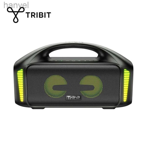 Alto-falantes portáteis Tribit StormBox Blast Alto-falante Bluetooth portátil 90W Som estéreo com XBass IPX7 à prova d'água LED Light PowerBank EQ personalizado 24318