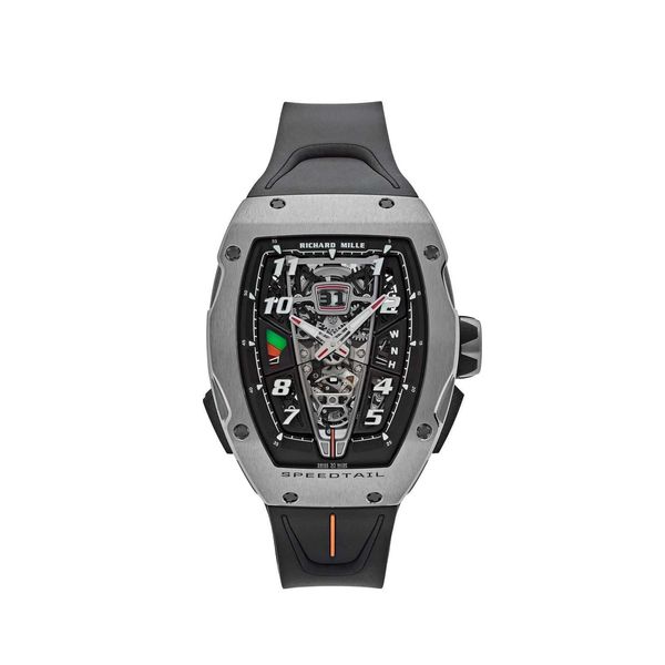 Relógio masculino designer marca de luxo RM40-01 mclaren speedtail turbilhão automático