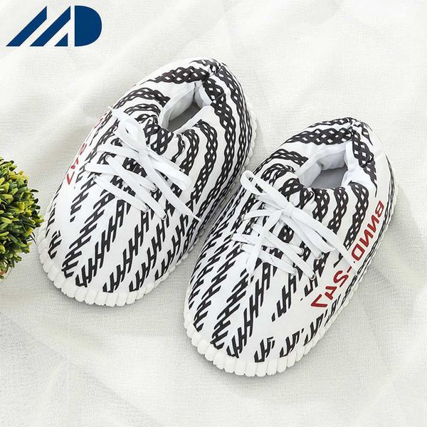 HBP Novas ideias de produtos sem marca Preço de fábrica Designs requintados Sapatos quentes de inverno de pelúcia para adolescentes adultos tênis internos chinelos