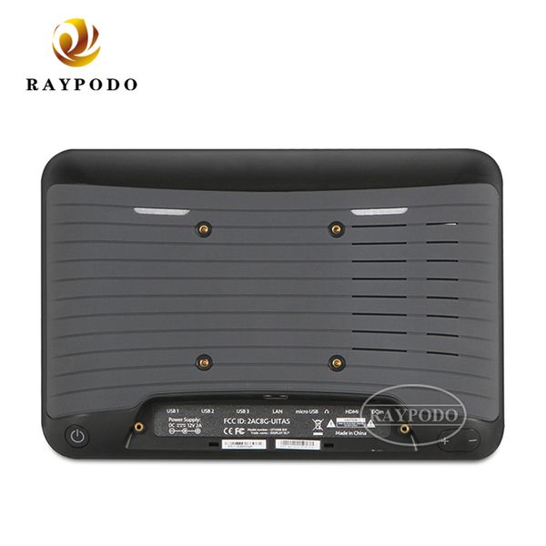 RAYPODO montado na parede com tela de toque capacitiva de 8 polegadas Android POE Tablet AIO Android PC para exibição de casa inteligente Anúncio Monitor digital VESA