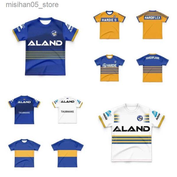 Camisas 2023-2424 Infantil Home / Fora /arramatta Eels Retro Rugby Jersey Q240318