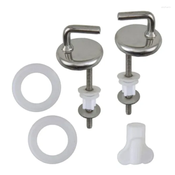 Set di accessori per il bagno Q1JB Hardware di montaggio per riparazione della tazza del WC Hardware di ricambio per cerniere/viti per WC