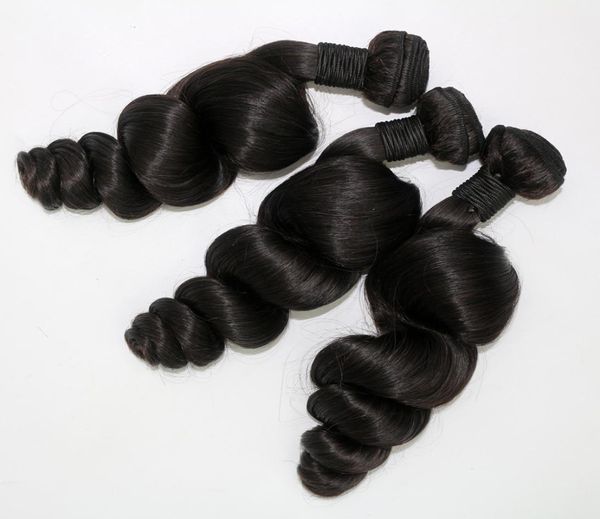 Fasci di capelli birmani Tessuto cambogiano vietnamita dei capelli umani Colore naturale 3 bundleslot Estensioni dei capelli umani cuticola onda sciolta6917524