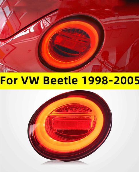 Auto-Rücklicht für VW Käfer 1998–2005, LED-Rückleuchten, Montage hintere Bremsleuchte, Nebelscheinwerfer, DRL, Tagfahrlicht