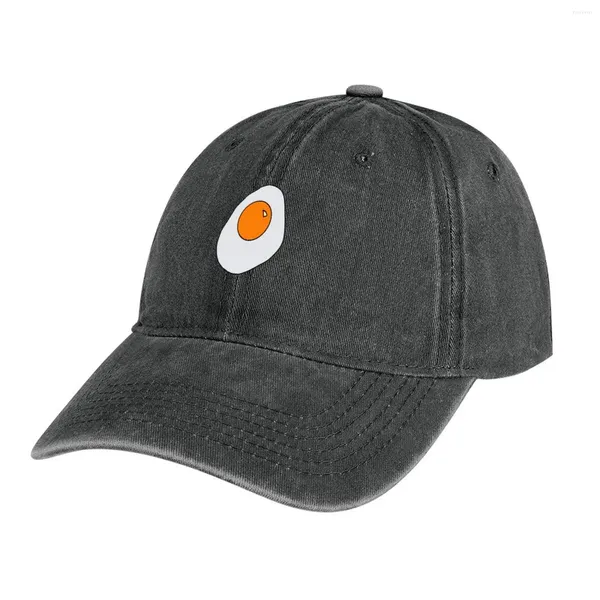 Berets Sunny Side Up Egg Cowboyhut Custom Western für Damen Herren