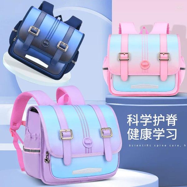 Mochila impermeável crianças mochilas escolares grande capacidade jardim de infância primária kawaii mochila meninas e meninos