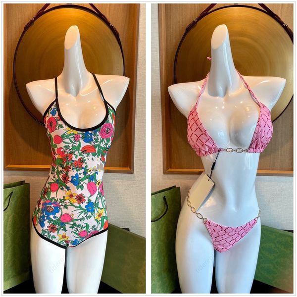 Designer-Badebekleidung, Bikini, Designer-Badeanzug, sexy Badeanzug, einteiliger Badeanzug, rückenfrei, schnell trocknend, Sonnenschutz, Schleife, hohe Taille, aushöhlen, plissiertes Dreieck R1