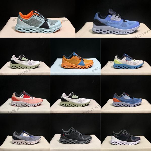 2024 Top Quality AAA + Cloud Famosa Marca Nova Womens Designer Running Shoes Cloud Form Clouds Runners Stratus Cloudmonster Malha Tênis Mens Treinadores Esportes Sapatilhas