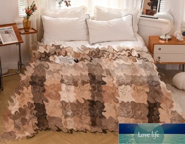 Simples novo presente cobertor engrossado flanela cobertor quente flanela pequeno cobertor nap folha coral colcha atacado