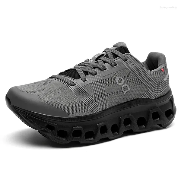 Sapatos de caminhada outono moda masculina corrida ao ar livre treino respirável tênis amortecimento jogging treinamento leve