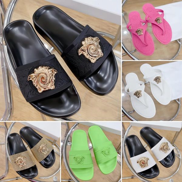 Sans Männer Frau Woody Flache Mule Hausschuhe Designer Berühmte Frauen Slides Sommer Schwarz Weiß Beige Rosa Verblassen Leinwand Sandels Lidies Büro