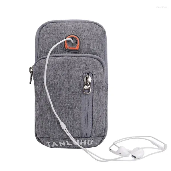 Bag Sports Cep Telefon Kolu Koşan Bilek Fitness Diagonal Straddle Tek Omuz Evrensel Kayışı