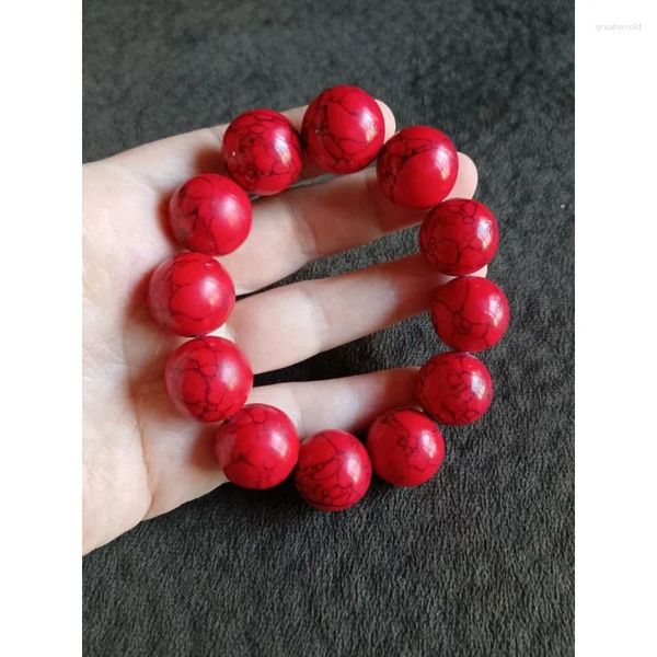 Bracciale accessori da uomo in turchese rosso Strand Wholesale