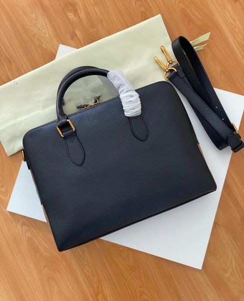 Bolsa de couro genuíno para homens e mulheres, designer de pasta, bolsa de estilo luxuoso, bolsa clássica da moda Hobo, bolsa, bolsa para laptop, bolsa de escritório, bolsa de couro