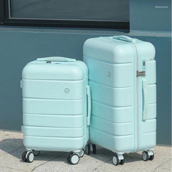 Valigie Valigia da viaggio Valigia con spinner Valigia con rotelle Borsa trolley con cerniera Valigie