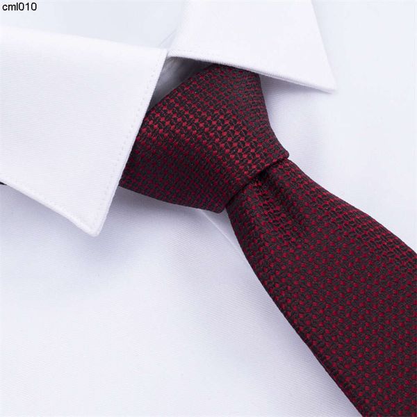 Designer Tie Mens Arrow Preto Vermelho Nó Ing Noivo e Melhor Homem Adulto Seda {categoria}